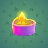 Love Candle #2791 Love Candle #2791