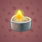 Love Candle #2858