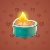 Love Candle #2950 Love Candle #2950