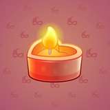 Love Candle #3029 Love Candle #3029