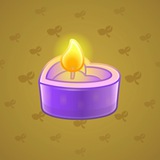 Love Candle #3035 Love Candle #3035