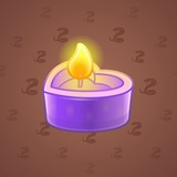 Love Candle #3158