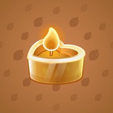 Love Candle #3222
