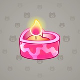 Love Candle #3227 Love Candle #3227