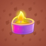 Love Candle #3248