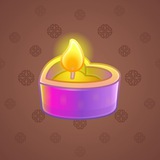 Love Candle #3298 Love Candle #3298