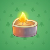 Love Candle #3389 Love Candle #3389