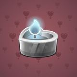 Love Candle #3397 Love Candle #3397