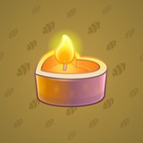 Love Candle #3443