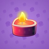 Love Candle #3453