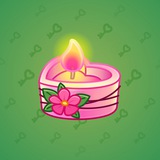 Love Candle #3490 Love Candle #3490