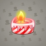 Love Candle #3501 Love Candle #3501