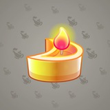 Love Candle #3520 Love Candle #3520