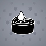 Love Candle #3545 Love Candle #3545