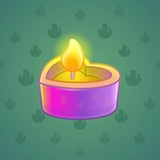 Love Candle #3625