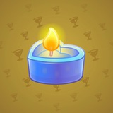 Love Candle #3651 Love Candle #3651