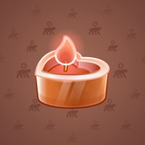 Love Candle #3657 Love Candle #3657