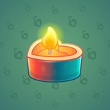 Love Candle #3670 Love Candle #3670