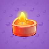 Love Candle #3715