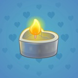 Love Candle #3761 Love Candle #3761
