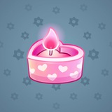 Love Candle #3763 Love Candle #3763