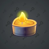 Love Candle #3768 Love Candle #3768