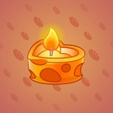 Love Candle #3773