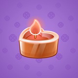 Love Candle #3809 Love Candle #3809