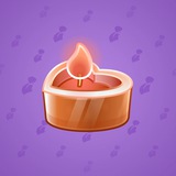 Love Candle #3816