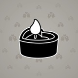 Love Candle #3834 Love Candle #3834