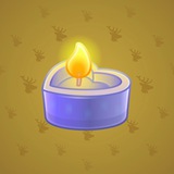 Love Candle #3876 Love Candle #3876