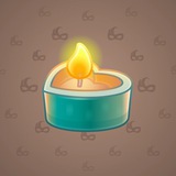 Love Candle #3921 Love Candle #3921
