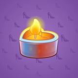 Love Candle #3991