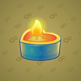 Love Candle #4015 Love Candle #4015