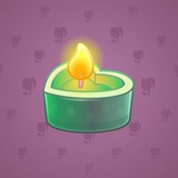 Love Candle #4066
