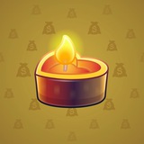 Love Candle #4111 Love Candle #4111