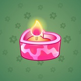 Love Candle #4123