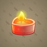 Love Candle #4162 Love Candle #4162