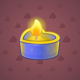 Love Candle #4201