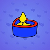 Love Candle #4219