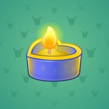 Love Candle #4297 Love Candle #4297