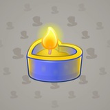 Love Candle #4308 Love Candle #4308