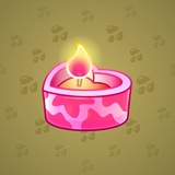 Love Candle #4310