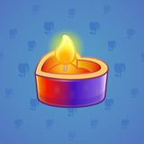Love Candle #4356