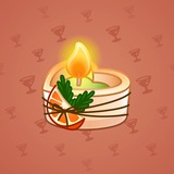 Love Candle #4442 Love Candle #4442