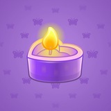Love Candle #4477 Love Candle #4477