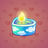 Love Candle #4486