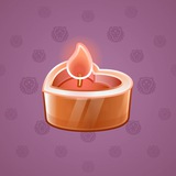 Love Candle #4519