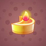 Love Candle #4641 Love Candle #4641