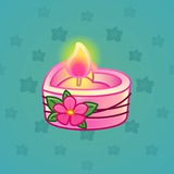 Love Candle #4644